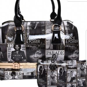Beautiful Michelle Obama 2in1 handbags